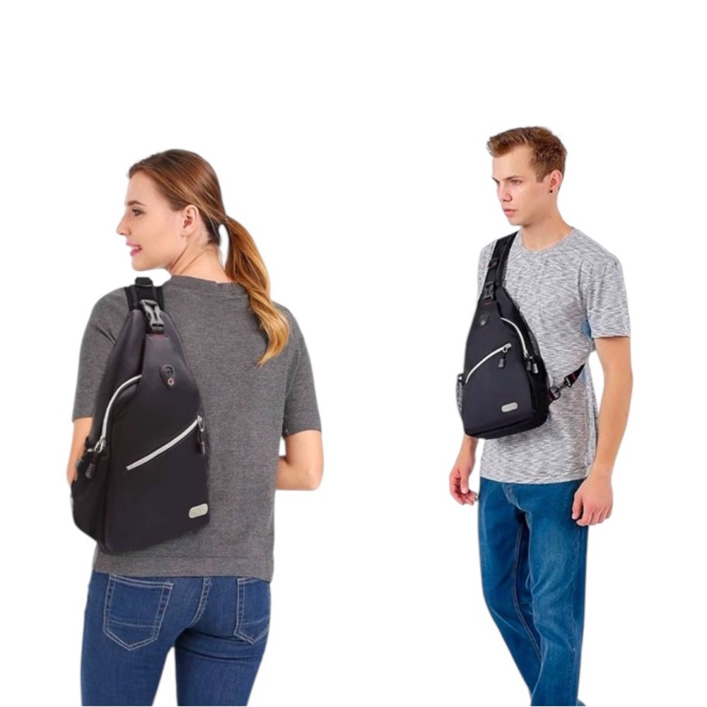 Mosiso Travel Hiking Multipurpose Daypack Sling Backpack Unisex